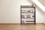 folding wooden bookshelves