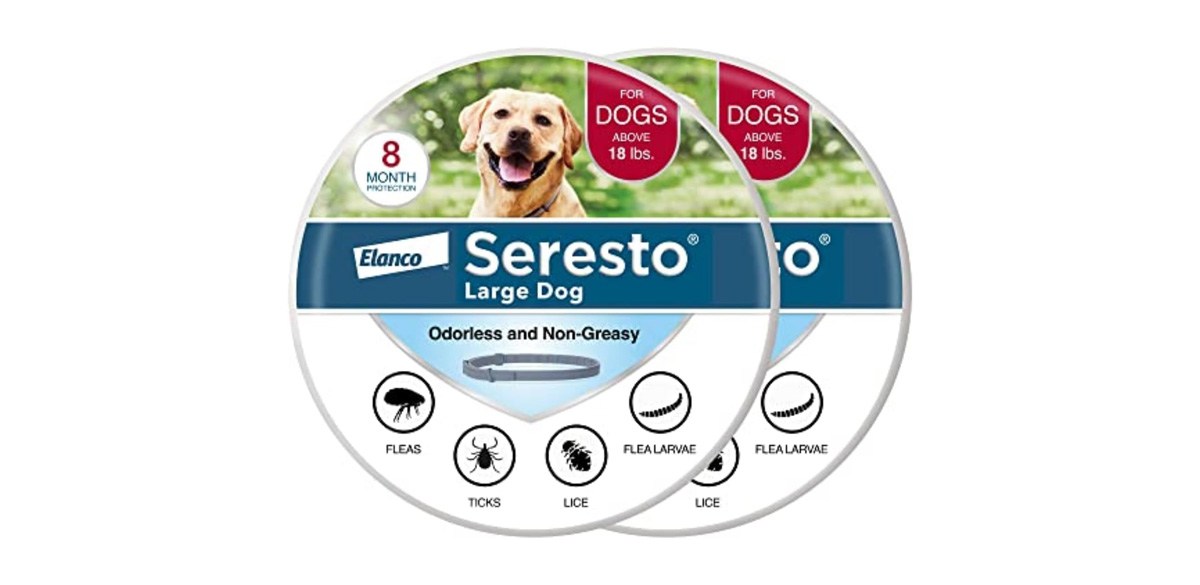 Seresto Large Dog Vet-Recommended Flea & Tick Treatment & Prevention Collar Seresto Large Dog Vet-Recommended Flea & Tick Treatment & Prevention Collar