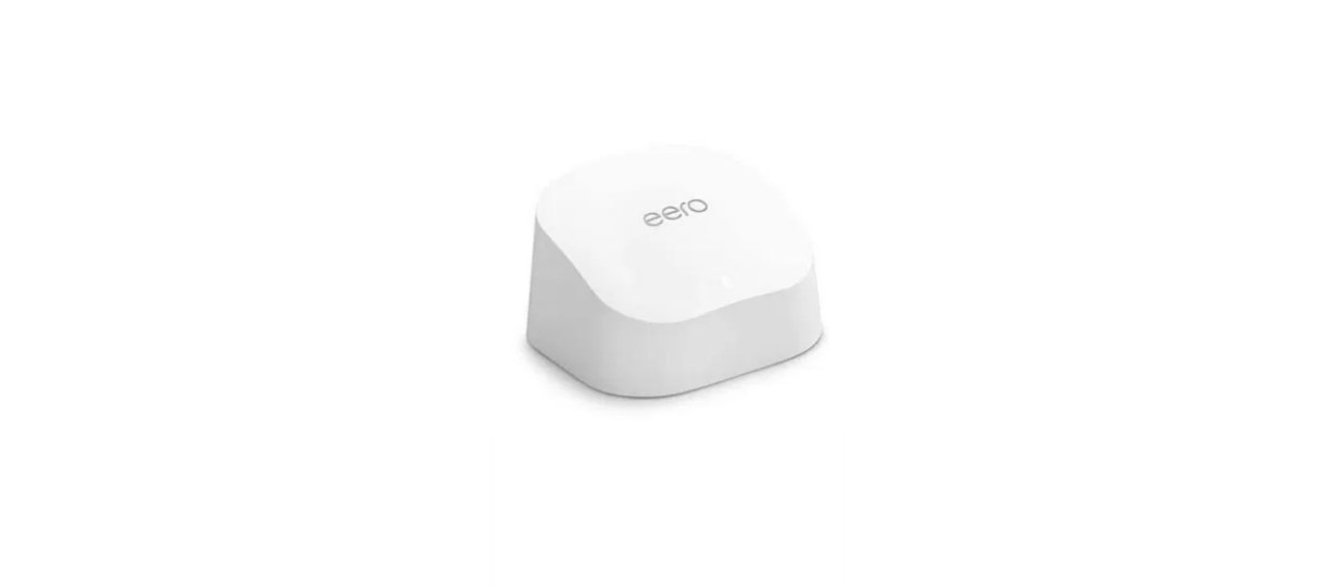 Amazon Eero 6 Dual-Band Mesh WiFi 6 Router  Amazon Eero 6 Dual-Band Mesh WiFi 6 Router