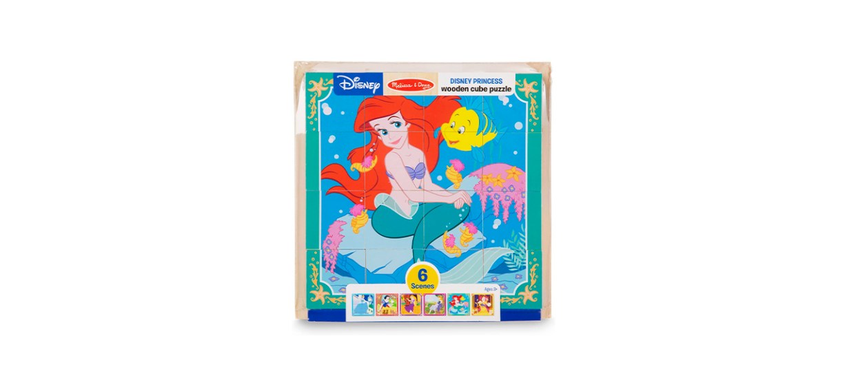Best Melissa _ Doug Disney Princess Wooden Cube Puzzle  Best Melissa _ Doug Disney Princess Wooden Cube Puzzle