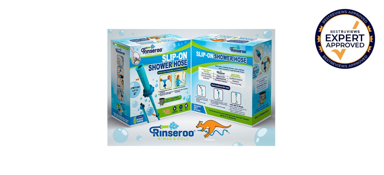 Best Rinseroo XL 6-foot Showerhead Attachment Best Rinseroo XL 6-foot Showerhead Attachment