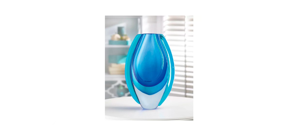 Best Wrought Studio Winkler 8.5-Inch Glass Table Vase Best Wrought Studio Winkler 8.5-Inch Glass Table Vase