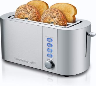 Elite Gourmet Maxi-Matic Long Slot Toaster