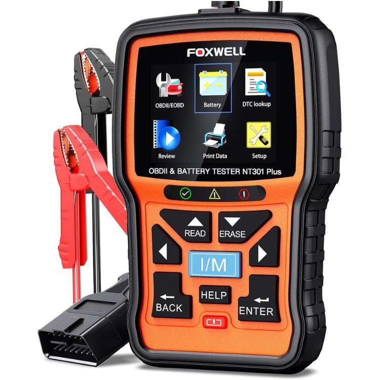 FOXWELL NT301 Plus 2 in 1 OBD2 Scanner