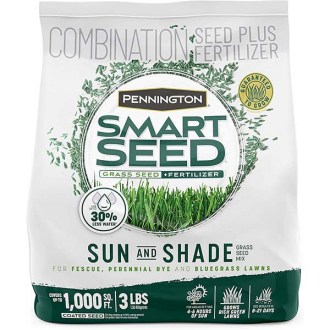 Pennington Smart Seed Sun and Shade Grass Seed Mix