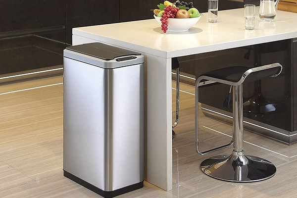 Stainless steel touchless trash Cans
