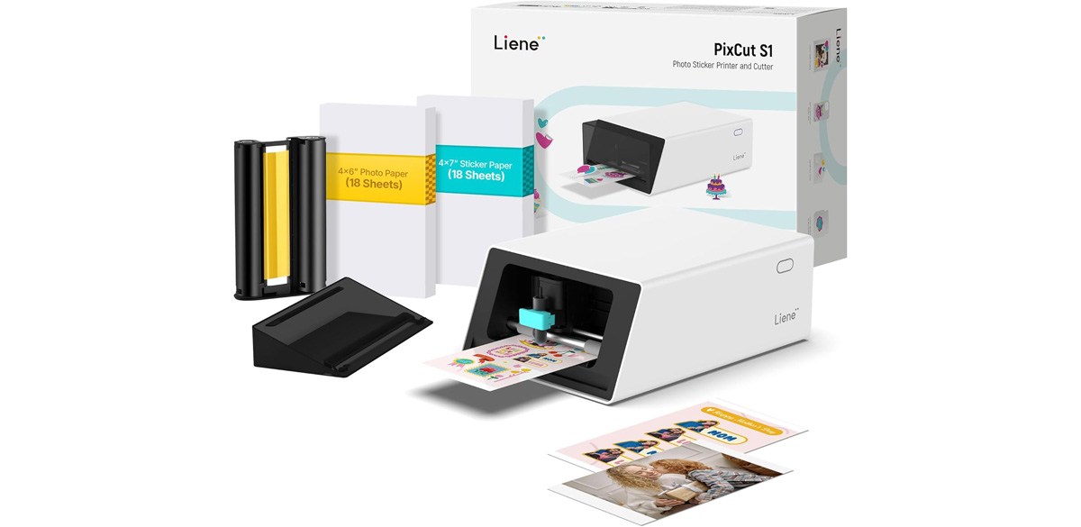 Liene PixCut S1 Color Sticker Printer &amp; Cutting Machine