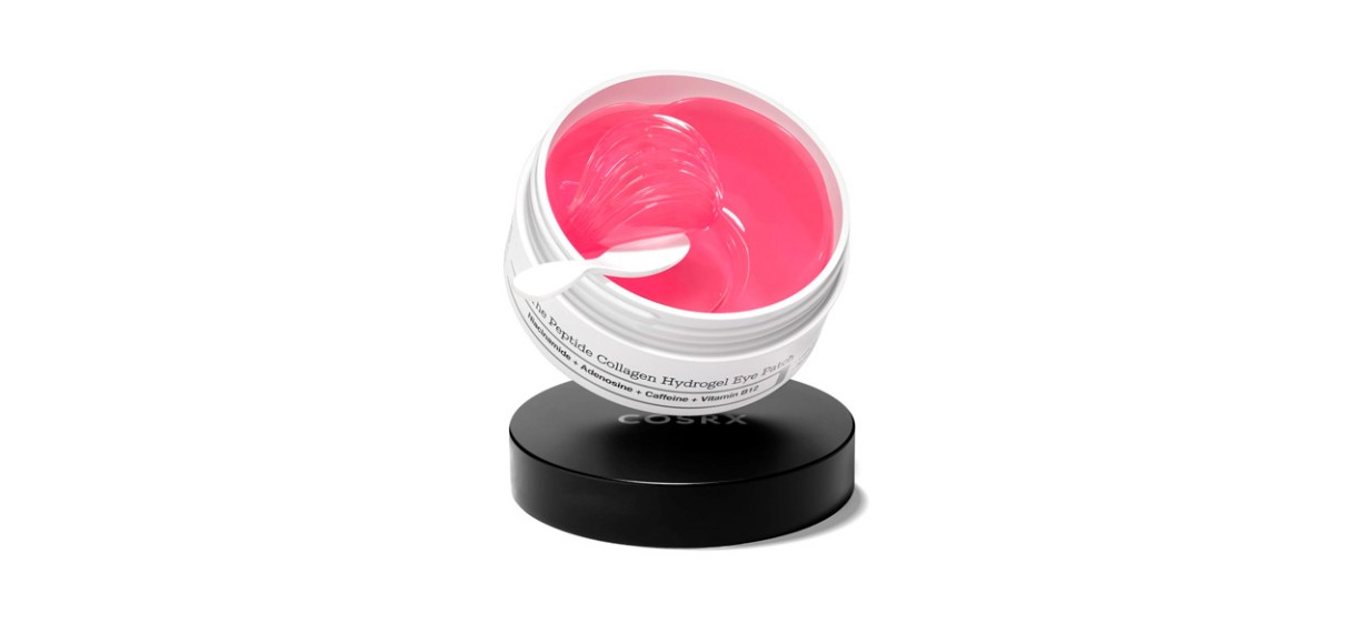 COSRX Pink Peptides Collagen Hydrogel Eye Patch for Puffy Eyes