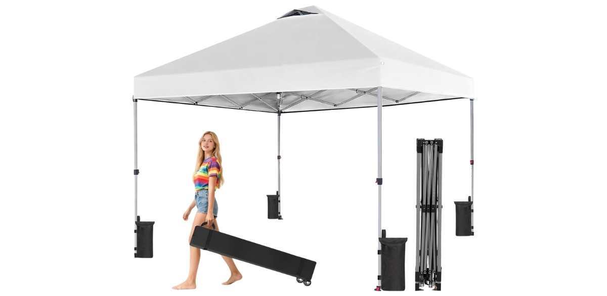 OLIXIS 10x10ft Pop Up Canopy Tent