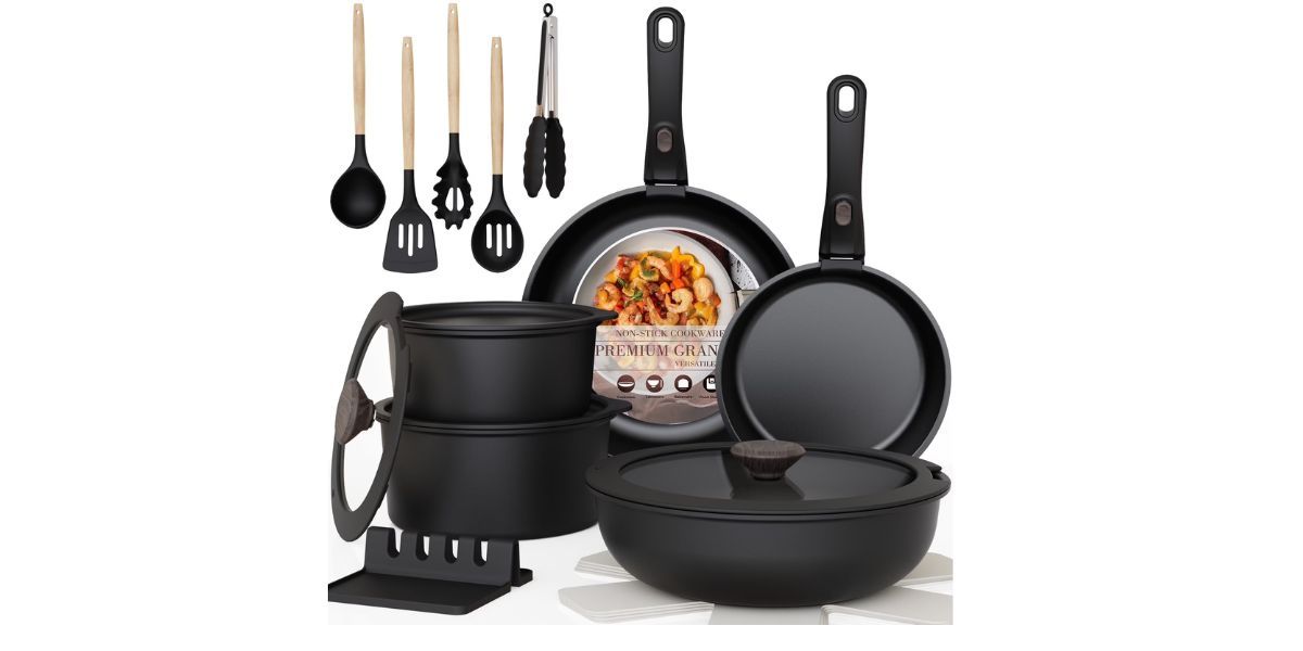 Astercook 20-Piece Pots and Pans Set