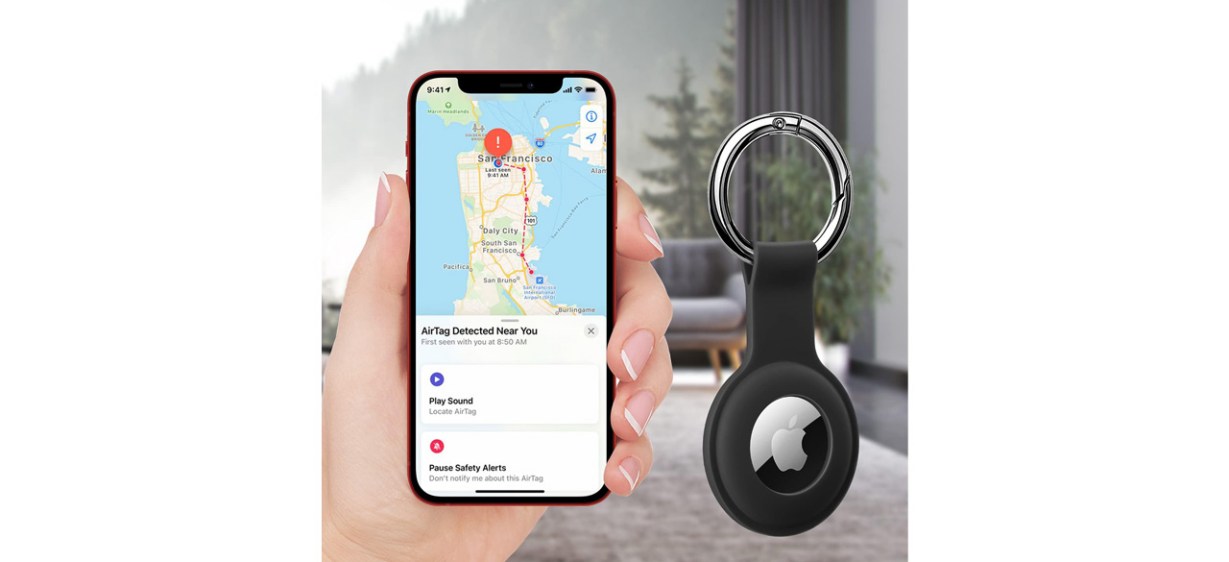 Best COLORCORAL Holder Case for AirTags