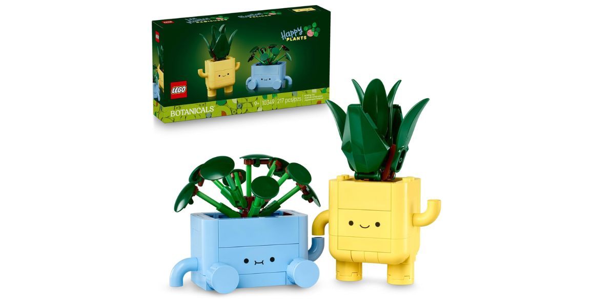 LEGO Botanicals Happy Plants Building Toy 