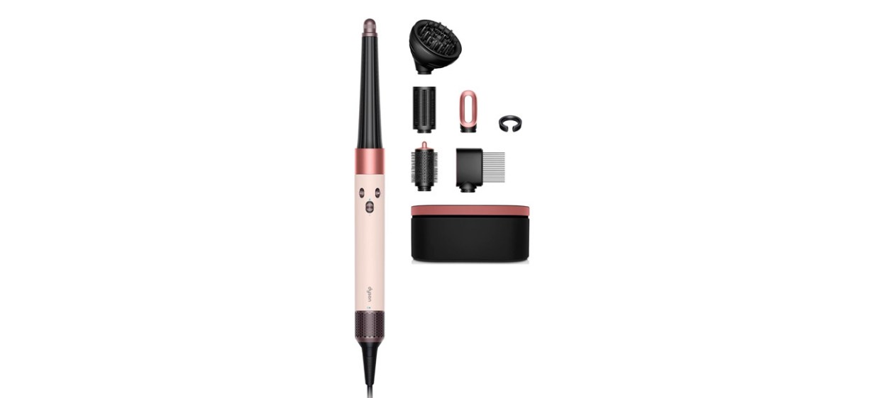 Dyson Airwrap i.d. Multi-Styler and Dryer Curly+Coily in Ceramic Pink and Rose Gold 
