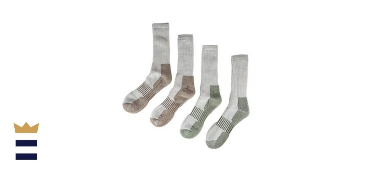 HOT FEET Cushioned Wool Socks
