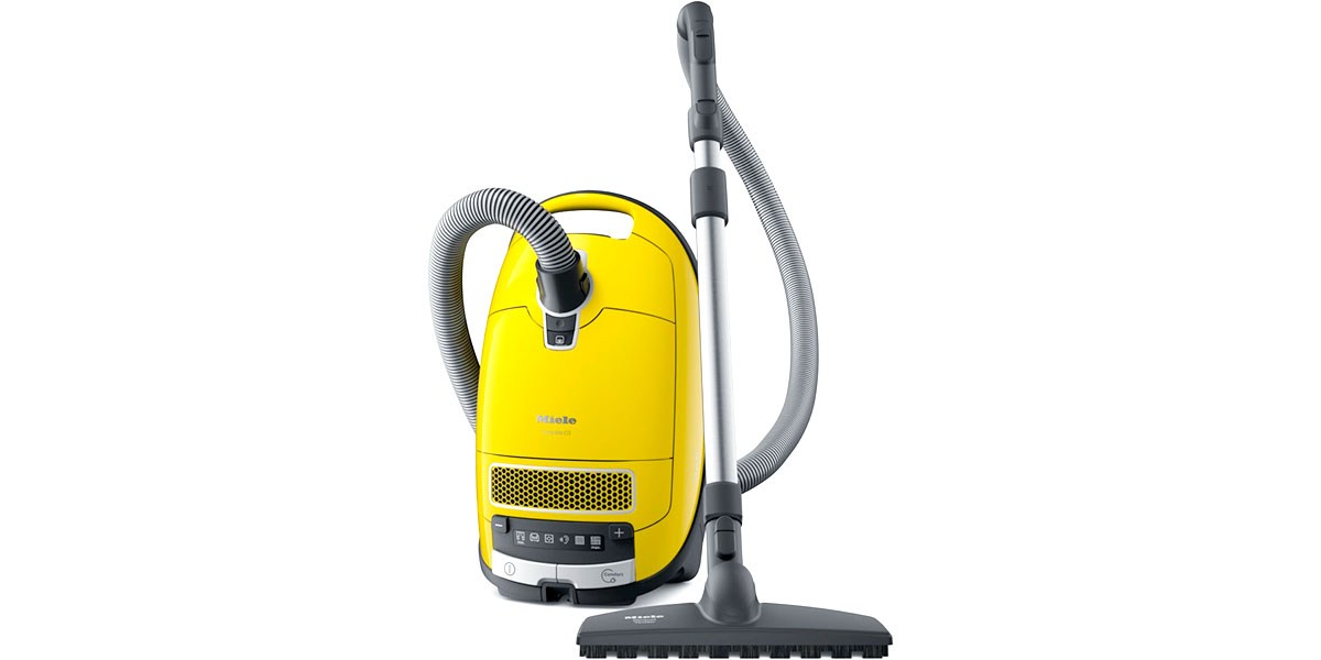 Miele Complete C3 Calima Canister Vacuum on white background