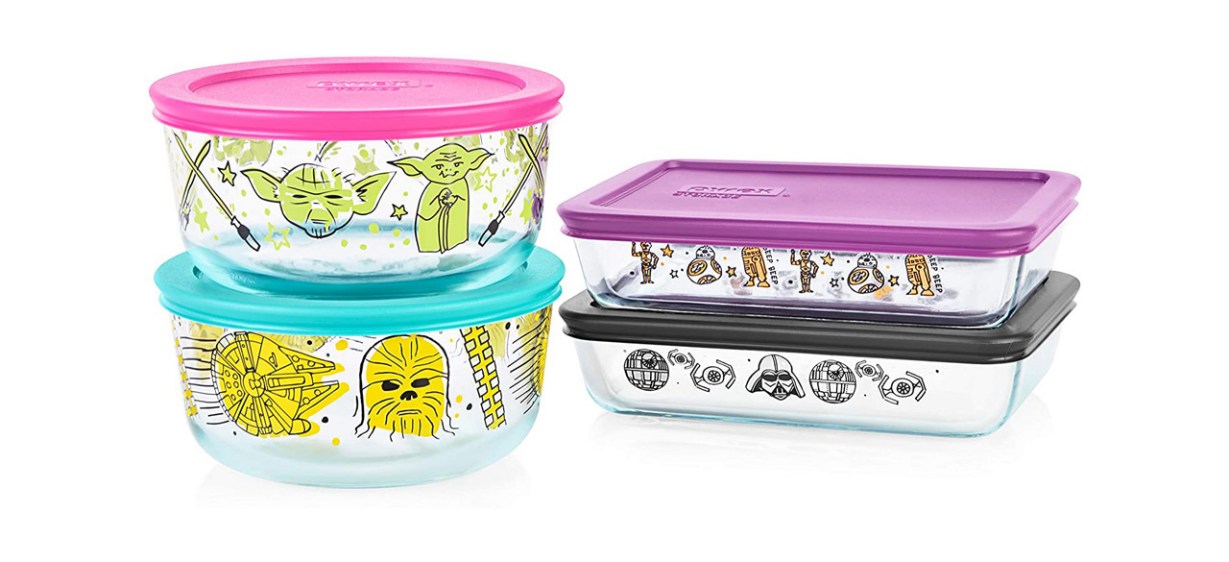 Pyrex Decorated Star Wars Food Storage Set