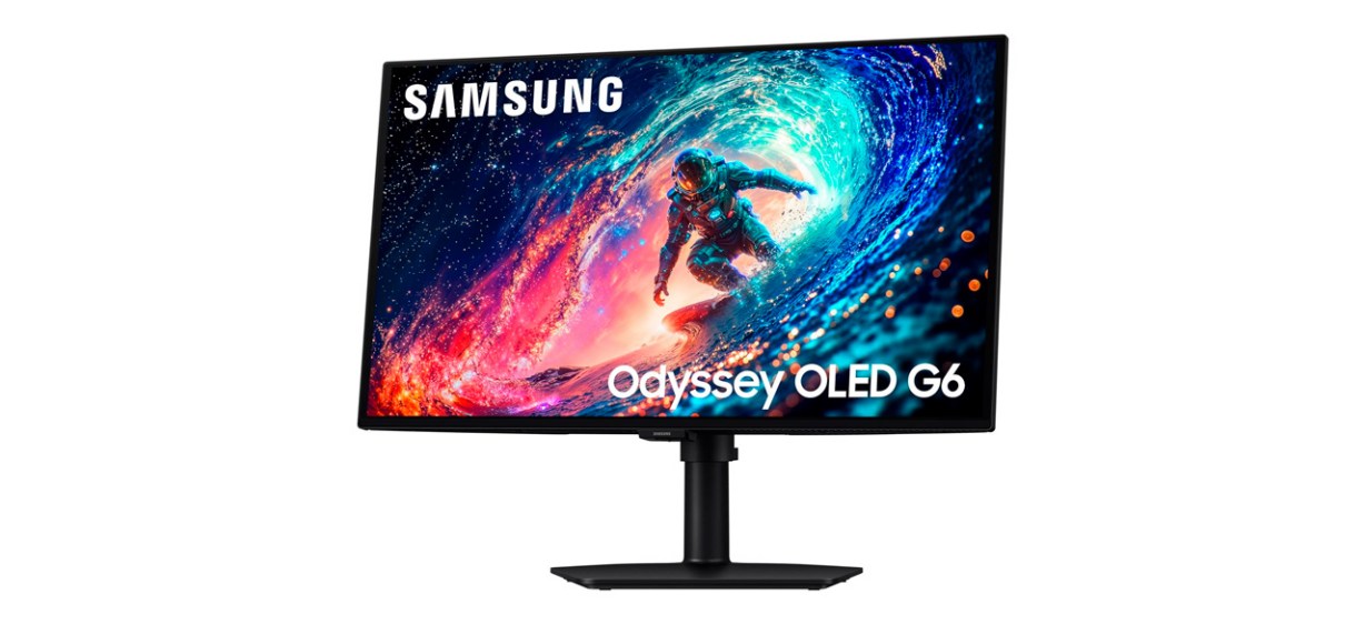 Samsung 27-inch Odyssey OLED G6 Gaming Monitor