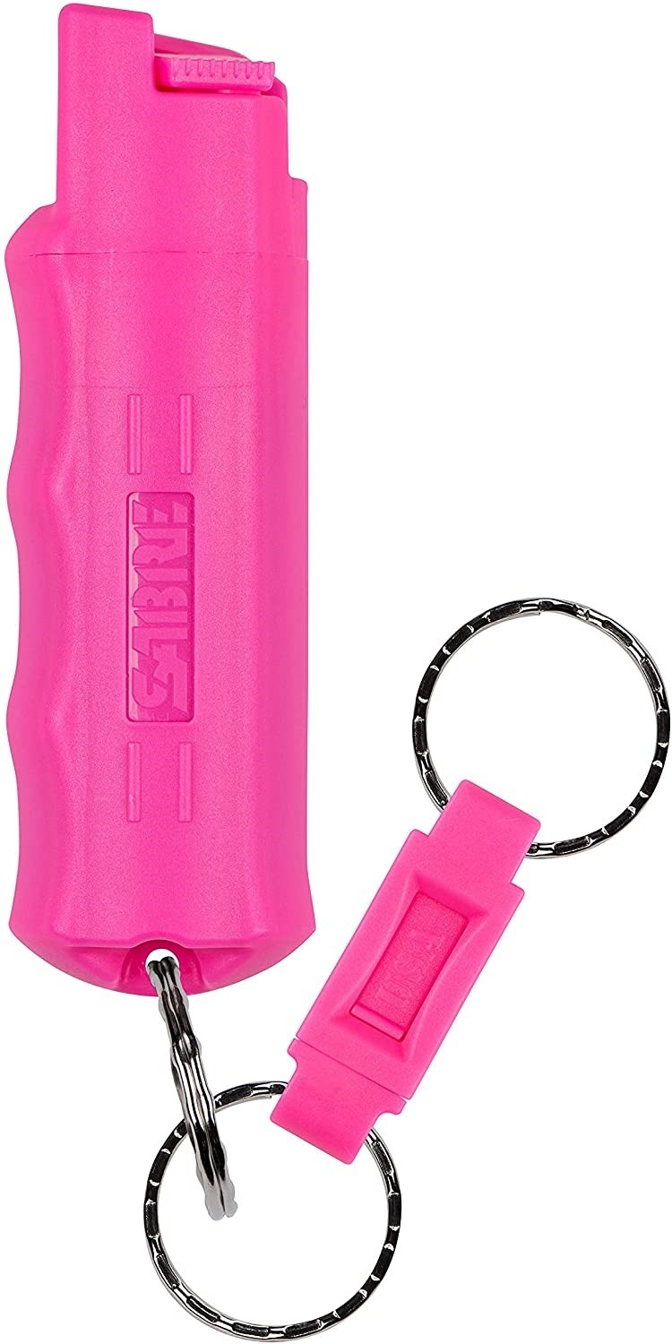 Sabre Pink Pepper Spray Keychain