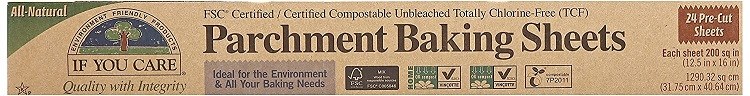 If You Care 12.5&quot; x 16&quot; Parchment Baking Sheets