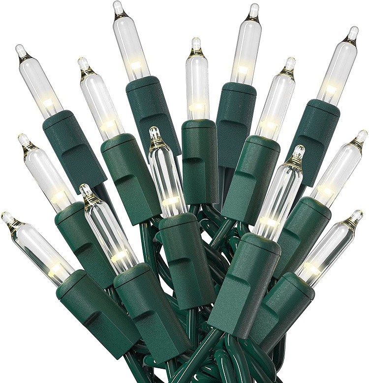 Prextex Clear Christmas Lights