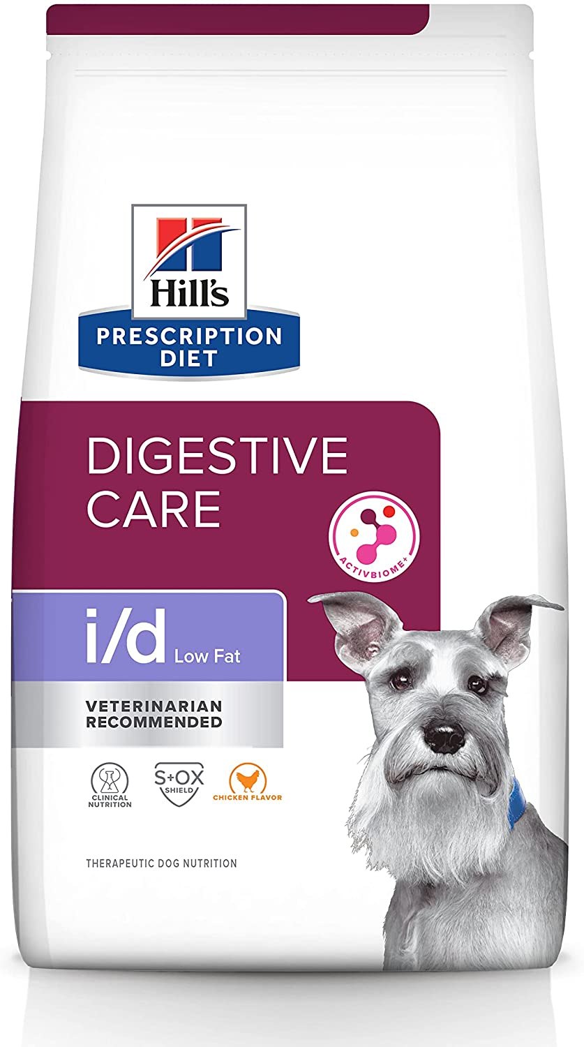 Hill&#039;s Prescription Diet Low Fat Digestive Care Chicken Flavor Dry Dog Food