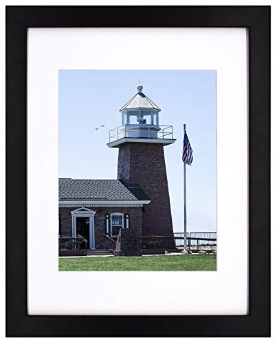 Golden State Art 11x14&quot; Photo Wood Frame With Mat (for 8x10&quot; Picture)