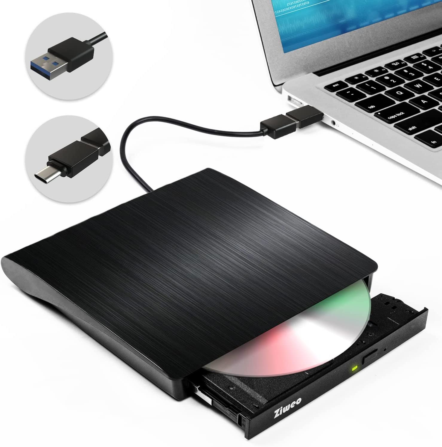 Ziweo External DVD Drive