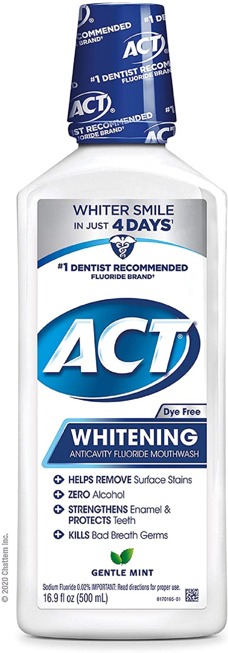 ACT Whitening + Anticavity Fluoride Mouthwash