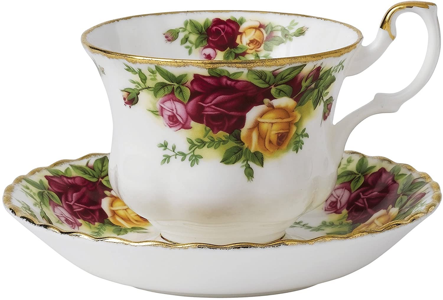 Royal Albert Old Country Roses Teacup and Saucer Set