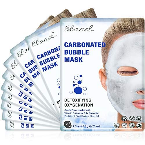 Ebanel Laboratories 10 Sheets Carbonated Bubble Masks