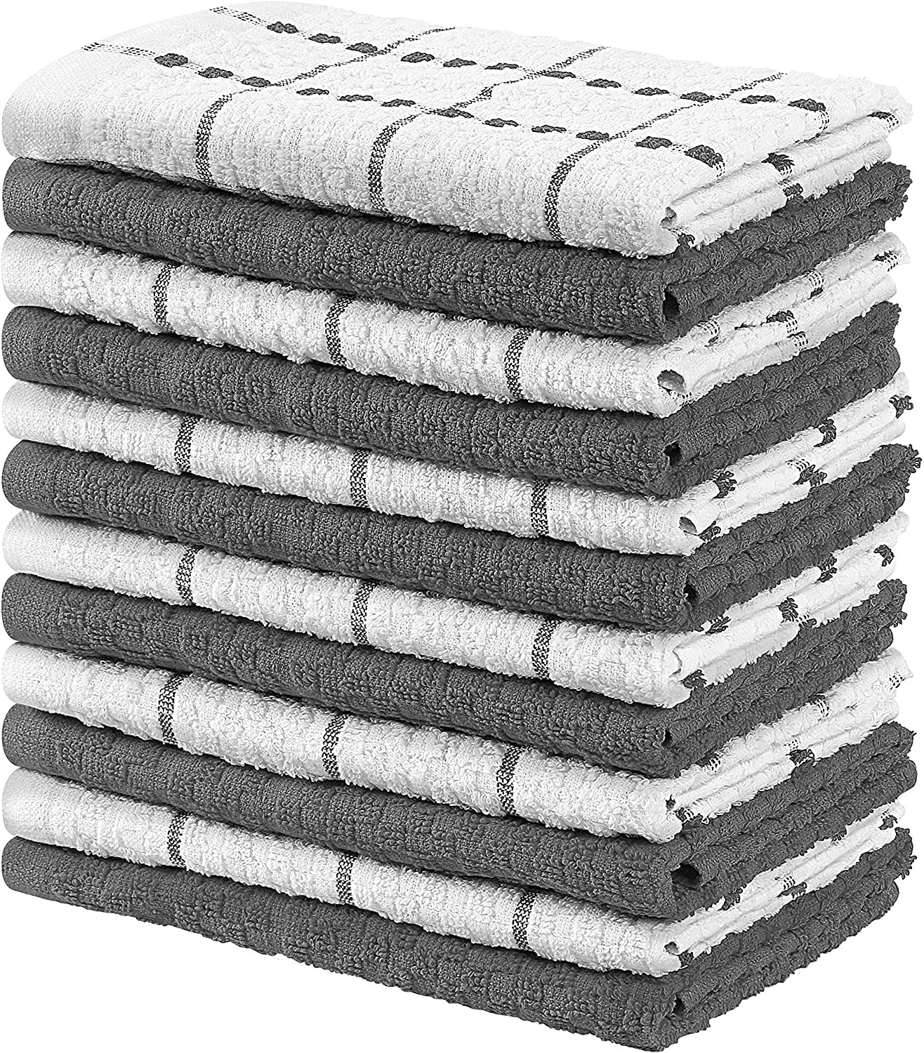 Utopia Towels Dobby Weave Kitchen Towels