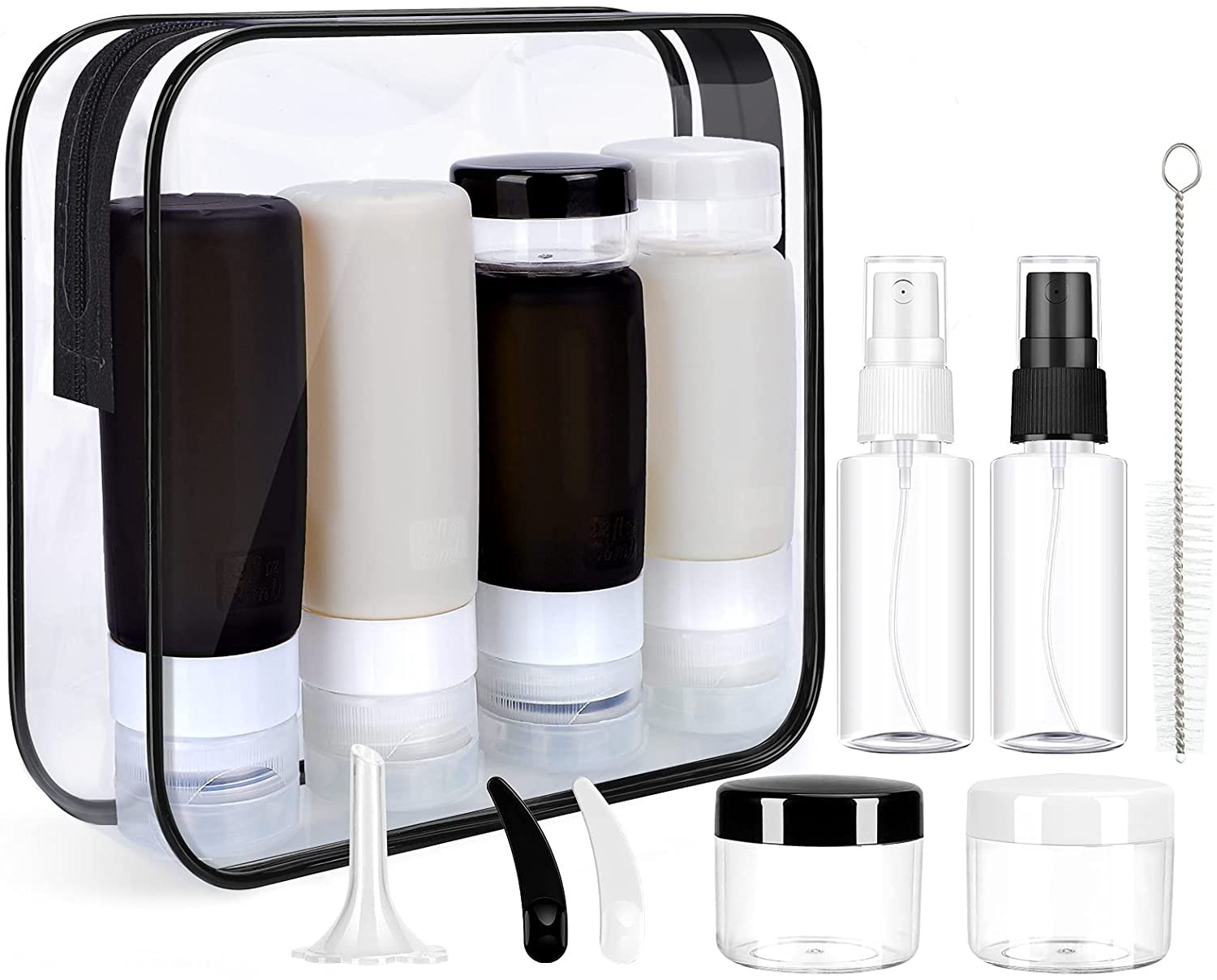 Morfone 16 Pack Travel Bottles Set for toiletries