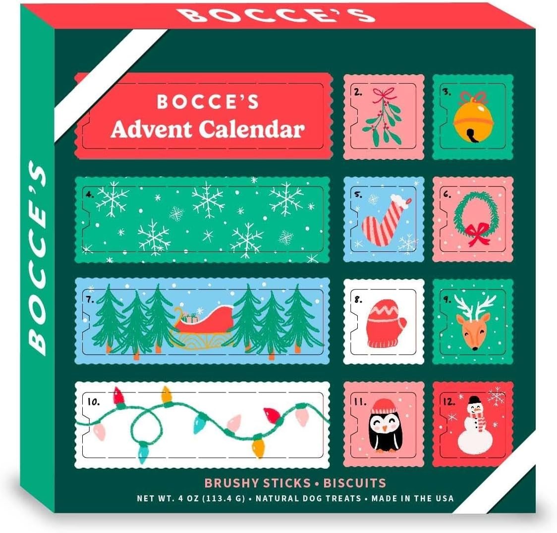 Bocce&#039;s Bakery Dog Treats Advent Calendar
