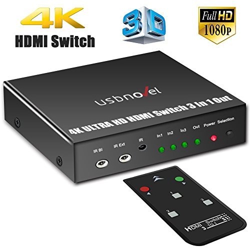 USBNOVEL 1 x 4 HDMI Splitter