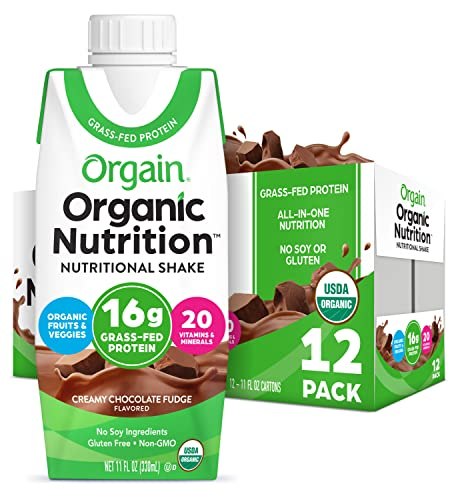 Orgain Organic Gluten-Free Meal Replacement Shake