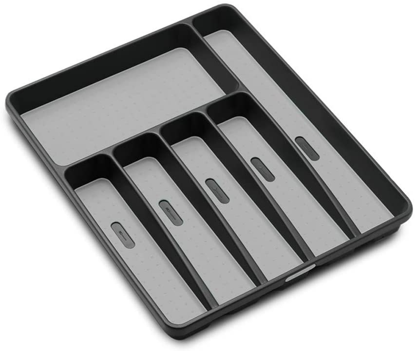 madesmart Classic Large 6-Compartment Silverware Tray