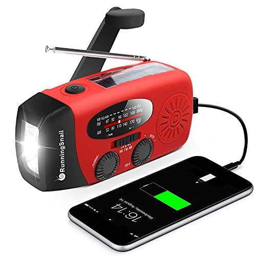 RunningSnail Emergency Radio with Solar