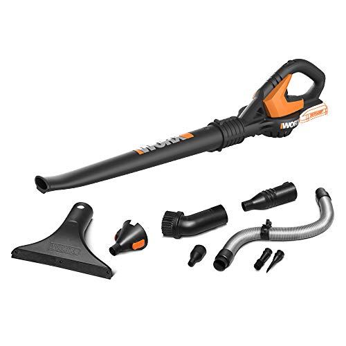 WORX WG545.9 AIR 20V PowerShare Lightweight Cordless Battery-Powered Leaf Blower/Sweeper